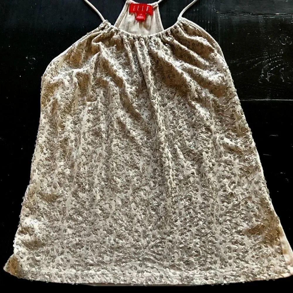 ELLE Sequined Tank Top/Camisole 